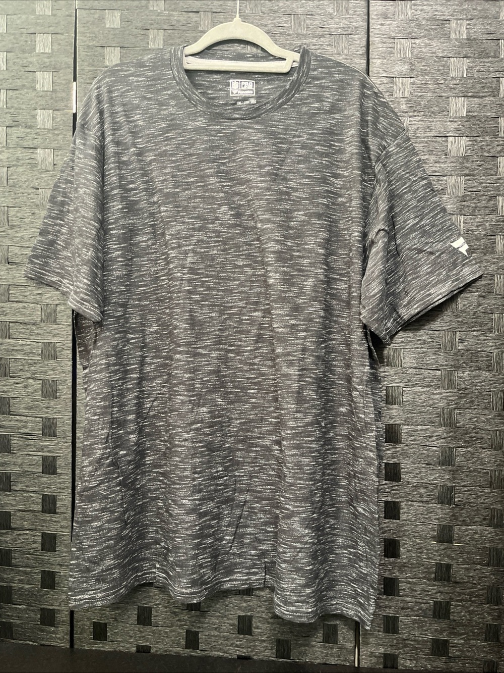 NFL Fanatics Pro Line Men’s Dark Heather Grey Black Blank T-Shirt Size 2X NWOT